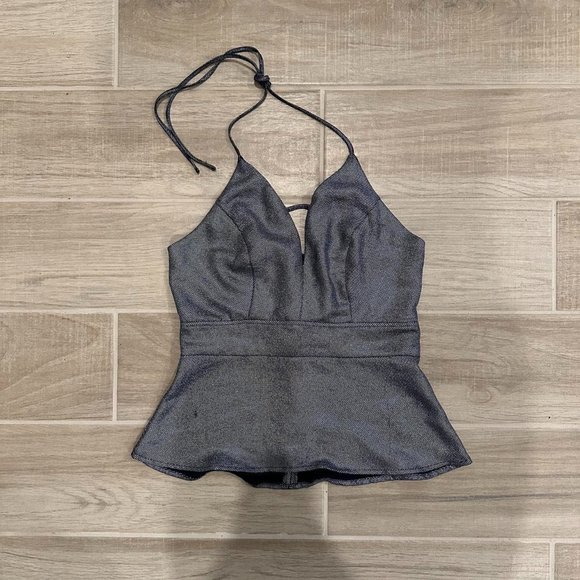 Express Peplum Top - Picture 1 of 3